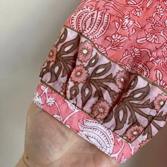 Marea Georgia Dress in a Floral Dusk Pink NWT Size Small - Picture 10 of 12